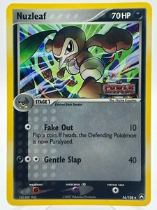 Blanas - Nuzleaf - Holo - EX Power Keepers - 36/108 - Pokemon Karte - Englisch - Bild 1 von 2