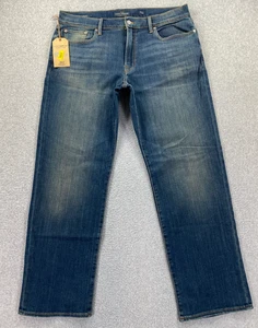 Lucky Brand 363 Straight Coolmax Jeans Herren Größe 36x32 (passt 38x32) Farn Preppy - Bild 1 von 16