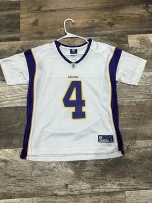 Camiseta para mujer Reebok Minnesota Vikings talla grande Brett Favre #4 A1 5950 Foto 1 de 3
