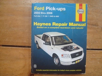 Ford Pick-ups Haynes 2004 a 2006 manual de reparación 36061. F-150 2x2 y 4x4 Foto 1 de 4