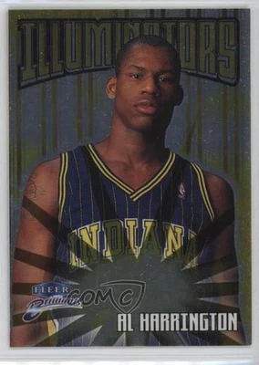 Fleer Brilliants Illuminators Al Harrington #15I Rookie RC 1998-99 Foto 1 de 2