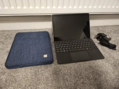 Microsoft 10.5" Surface Go 2 - 64GB, Platinum + Keyboard + Case + Charger Bundle - Image 1 of 4