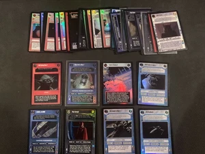 Star Wars CCG SWCCG REFLECTIONS 2 Lote de 34 Cartas VR/SR CASI NUEVO/Como Nuevo Descifrador - Imagen 1 de 4