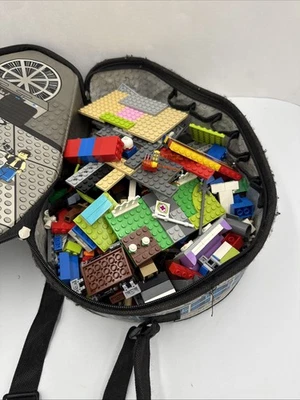Lego Star Wars Millenium Falcon Zip Bin Mini Figure Storage Bag LEGO With Legos - Image 1 of 4
