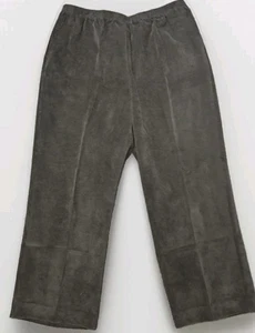 Pantalones cortos Alfred Dunner para mujer clásicos 2016 proporcionales negros talla 18 - Imagen 1 de 6