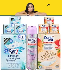 4x Wäscheduft Sensual Fresh, 4x Trocknertücher Cosy Elegance + Duftspray - Bild 1 von 1