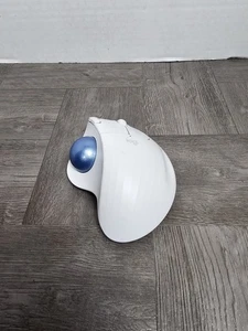 Logitech ERGO M575 Plus Wireless Trackball Mouse WHITE No Dongle Included! - Picture 1 of 5