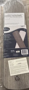 Harbor Breeze 5-Pack 18.75-in White Reversible Ceiling Fan Blade #1065717 New - Picture 1 of 1