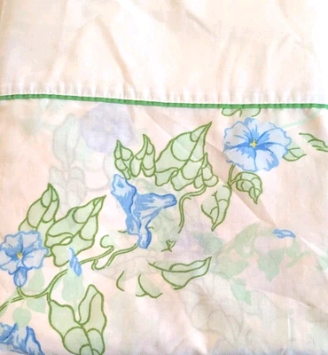 Wamsutta Christian Dior Supercale Plus Blue  Floral Full Size 4 Piece Sheet Set  - Image 1 of 4