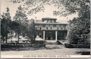 1949 ALLENTOWN, Pennsylvania Postkarte "Hillside House, CEDAR CREST COLLEGE" - Bild 1 von 2