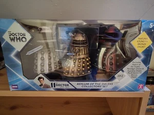 11th Doctor Who Asylum Of The Daleks Collectors Set:Asylum Sound FX Bronze Dalek - Picture 1 of 3