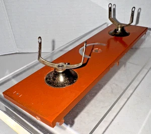 LIONEL PREWAR STD GAUGE #520 SEARCHLIGHT CAR - TERRACOTTA LIGHT PLATFORM - Picture 1 of 4