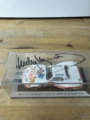 Starter CORVETTE SPIRIT OF LE MANS 1976 1:43 SLOT Autographed By Hurley Haywood - Image 1 of 4
