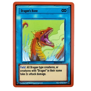 Dragon's Bane 044/150 Uncommon Ward Trading Card Game TCG 2nd Edition Gen 1 - NM - Picture 1 of 2