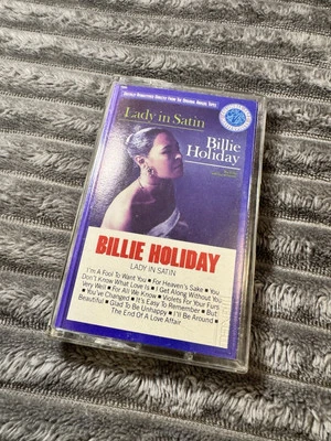 BILLIE HOLIDAY Lady In Satin Cassette Jazz Music Collection  Foto 1 de 4