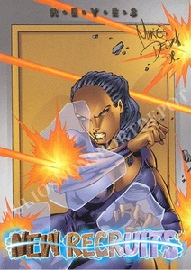 X-MEN TIMELINES 1997 FLEER NUEVOS RECLUTAS TARJETA INSERTADA 3 DE 8 REYES MARVEL MA - Imagen 1 de 1
