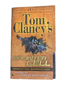 Tom Clancy's Splinter Cell: Operation Barracuda by David Michaels~2005 Paperback - Picture 1 of 6