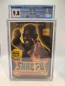 Sega Genesis SHAQ FU con CD CGC Calificado 9.8 Sello A+ Nuevo y Sello RTB de Fábrica - Imagen 1 de 7