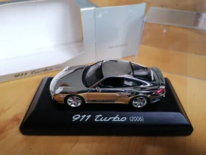 Porsche 911 2006 minichamps chrome 1/43 edition limitée PORSCHE 2000 ex - Photo 1/3