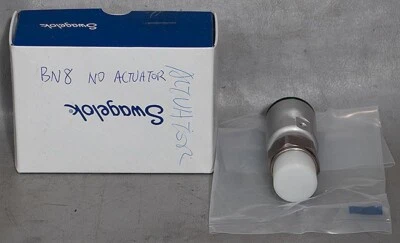 NEW Swagelok SS-BN-O-K10/SS-BN8-O NO Stainless Valve Less Body Actuator Kit - Image 1 of 4