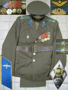 Uniforme esercito russo sovietico aviazione tenente colonnello aviazione militare URSS - Foto 1 di 12