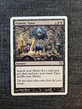 Diabolic Tutor | LP | 9th Edition | MTG Magic The Gathering