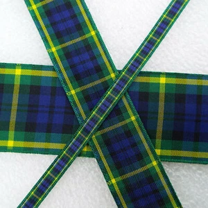 Gordon Tartan Ribbon Scotland Scottish Christmas Bow BUY 1 2 4m 13 5 WIDTHS 073 - Picture 1 of 8