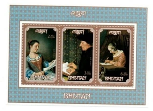 SPECIAL LOT Bhutan 1993 SC 1090a - Paintings - 50 Souvenir Sheets - MNH - Picture 1 of 2