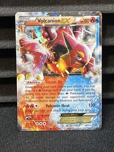 Pokémon TCG Volcanion-EX Steam Siege 26/114 Holo Holo Rare EX - Picture 1 of 1