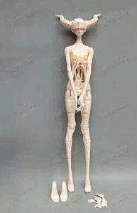 Muñeca BJD de resina 1/3 pájaro mecánico sin cara hágalo usted mismo juguete piernas humanas rosa piel normal - Imagen 1 de 5