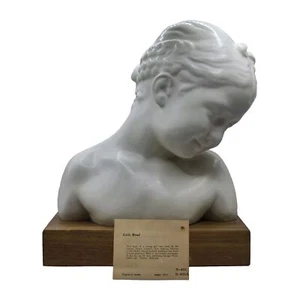 Austin Production Girls Head Sculpture - Jean Antoine Houdon - Picture 1 of 9