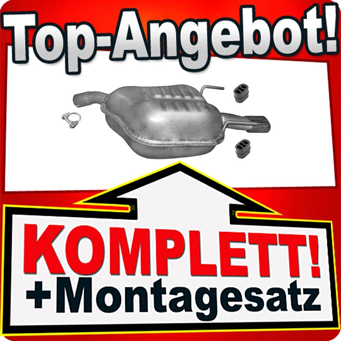 Silencieux d'échappement pour Opel Vectra C 2.2i 16V 147ch hayon incliné écha... - Photo 1/1