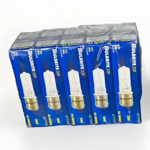 10 Pack BulbriteXP Q150CL/DC 150V 120V Bulb JD Type D.C Bayonet UV Stop Clear - Picture 1 of 5