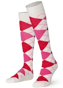 Mysocks Unisex Calcetines Largos Hasta la Rodilla Argyle Mejor Algodón Peinado - Imagen 1 de 152