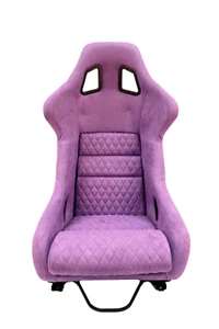 MODAUTO Asiento Deportivo Coche, BAQUET, Ríeles Incluido - Imagen 1 de 8