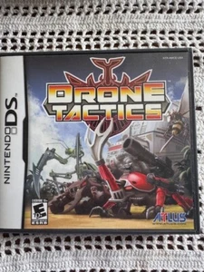 Nintendo DS Drone Tactics 2008 Atlus Game Cartridge Booklet Case Video Game - Picture 1 of 3