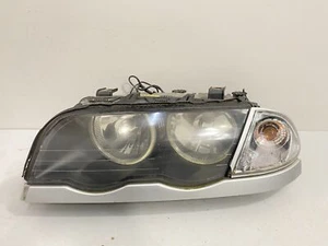 BMW 3 E46 Halogen Front Left Headlight 1998 OEM LHD - Picture 1 of 8