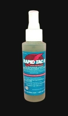 Rapid Tac II® Cleaner and Application Fluid 4oz Spray