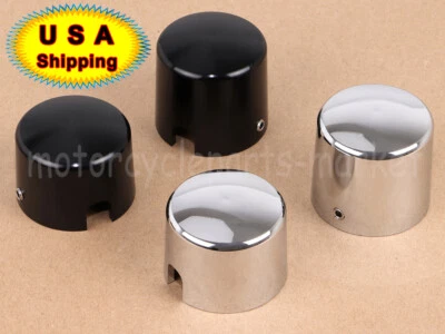 Cubierta de tuerca de tapa de eje para Harley-Davidson FLSTN Softail Springer Night Train FXSTB Foto 1 de 4