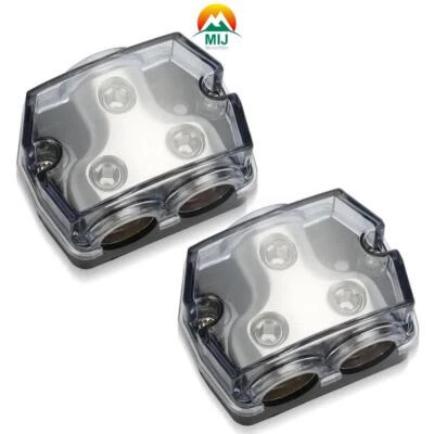 0 Gauge Out Power Distribution Block 1x0GA 2Pc Distribution Block - Image 1 of 4