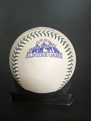 1998 All Star Game Official MLB Rawlings Baseball Colorado Rockies ASG Cover