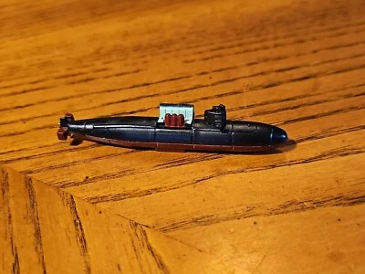 Submarino Galoob Micro Machines Clase Los Angeles 1994 3" militar submarino negro Foto 1 de 4
