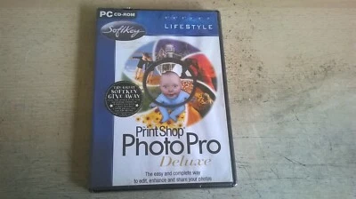 The Printshop PhotoPro Deluxe - Windows 95/98 PC Software - New & Sealed - Image 1 of 3
