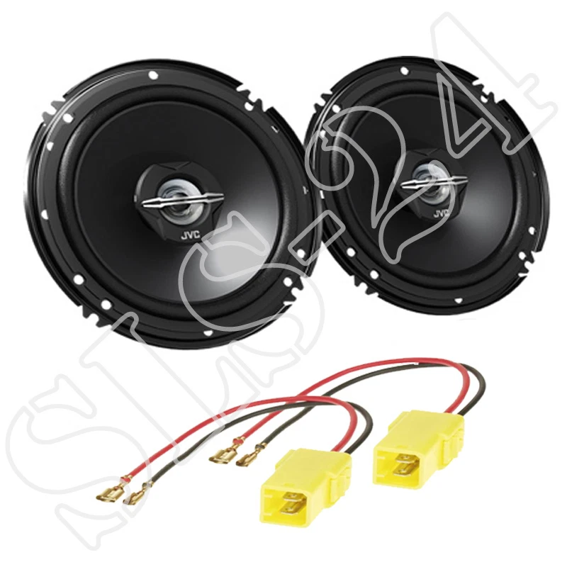 JVC CS-J620X  2-Wege Lautsprecher 300W für Fiat Punto + Adapter Set - Bild 1 von 1
