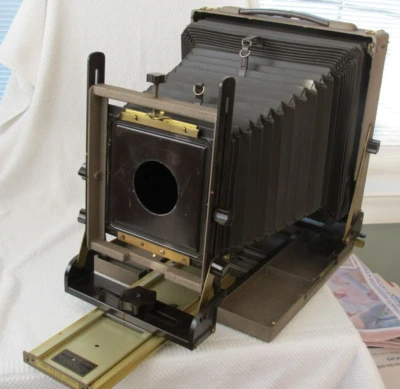 Kodak Master 8X10 camera w/ Original Bellows & Case Very Nice & Clean - Image 1 of 4