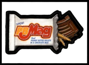 2020 Brand Busters Wacky Packages PBMag Real Peanut Butter Bullets NM+ - Picture 1 of 2