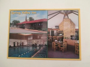 Spring Valley Wisconsin Postcard Spring Valley Inn Continental Sized - Picture 1 of 2