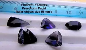 FLUORITA 16,90 cts, COLOR INTENSO, CALIDAD EXCELENTE, CORTE EXCELENTE, *NATURAL*, ENVÍO GRATUITO - Imagen 1 de 5