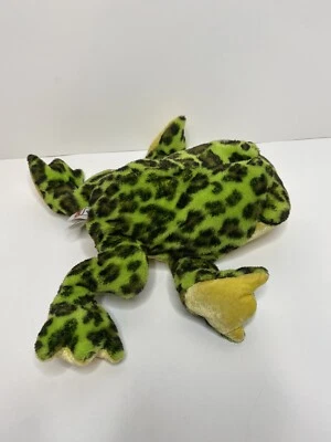 GANZ Webkinz Lil’Kinz Plush Frog Bullfrog HM114  No Code - Image 1 of 4