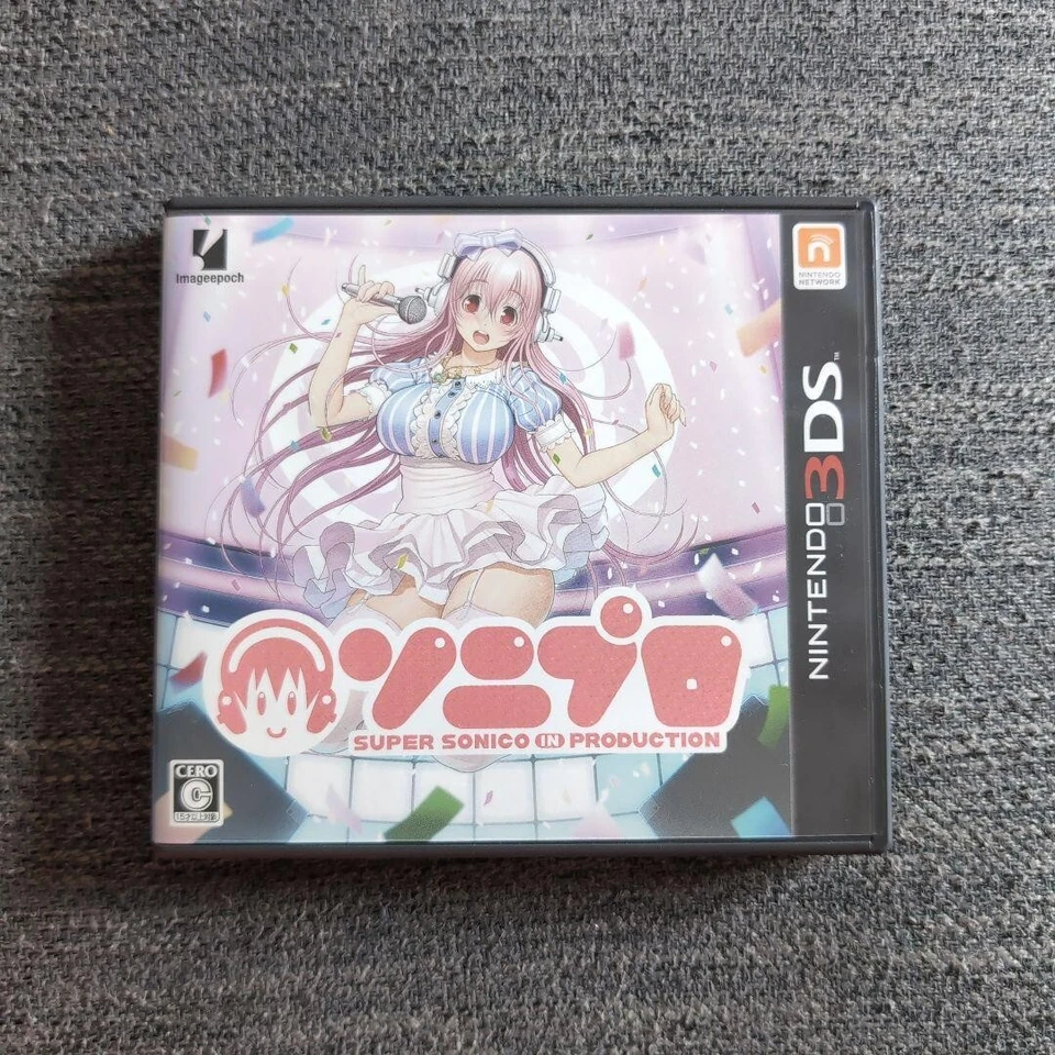 DS99　Nintendo 3DS Super Sonico in Production Sonipro from Japan - Image 1 of 1